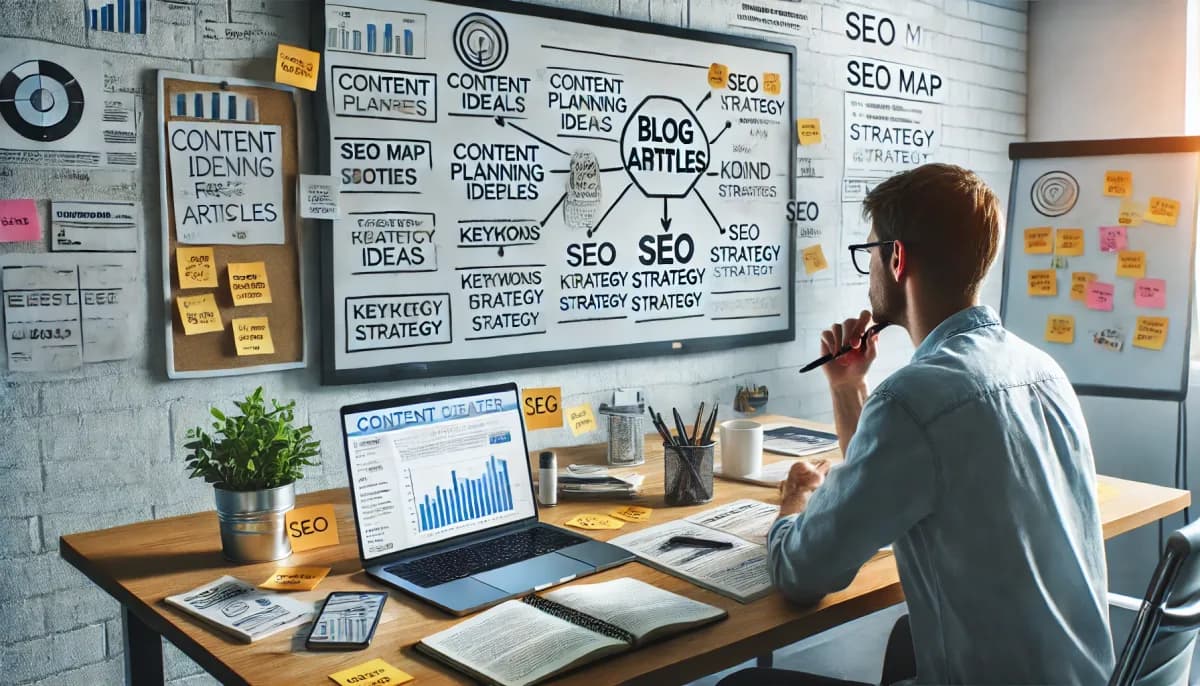 Trouver de bonnes idées d’articles de blog grâce au brainstorming et aux outils de planification.