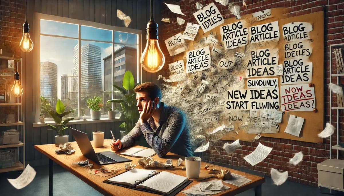 Trouver des idées d’articles de blog devient plus facile avec la pratique et la créativité.