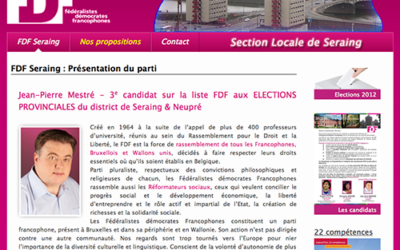 Graphisme | Création de site internet | FDF Seraing